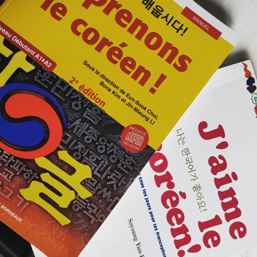 Deux BOUQUINS pour apprendre le&nbsp;CORÉEN