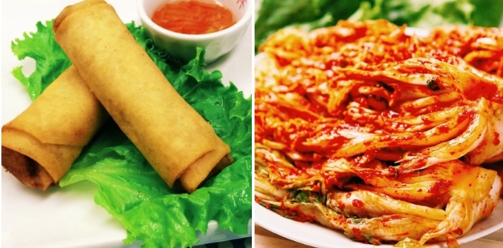 Rouleaux impériaux au PORC et&nbsp;KIMCHI