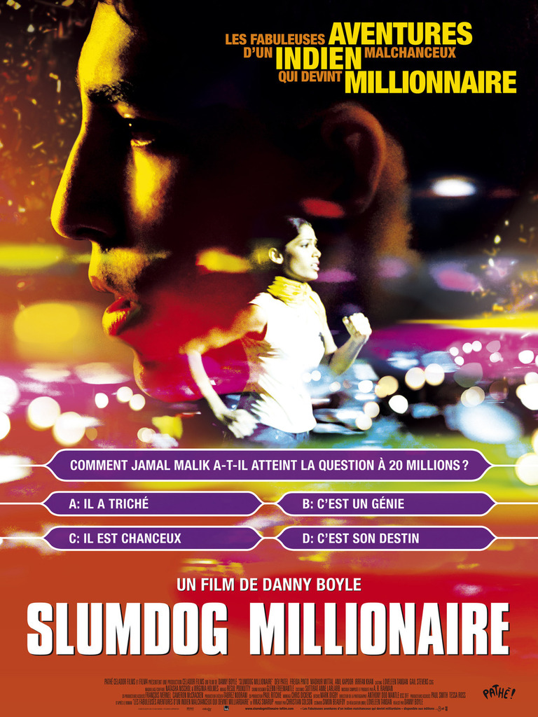SLUMDOG MILLIONAIRE : Réponse D, JEAN-PIERRE&nbsp;!