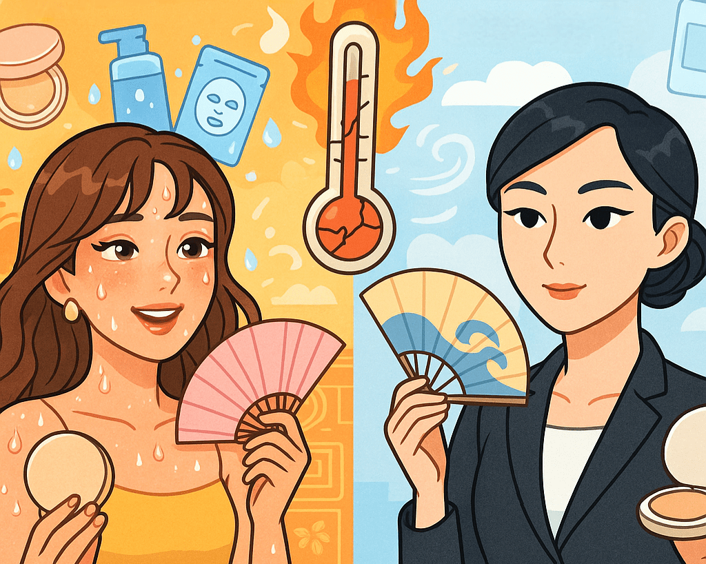 K-BEAUTY vs J-BEAUTY : qui survivra à LA CANICULE sans fondre au soleil&nbsp;?